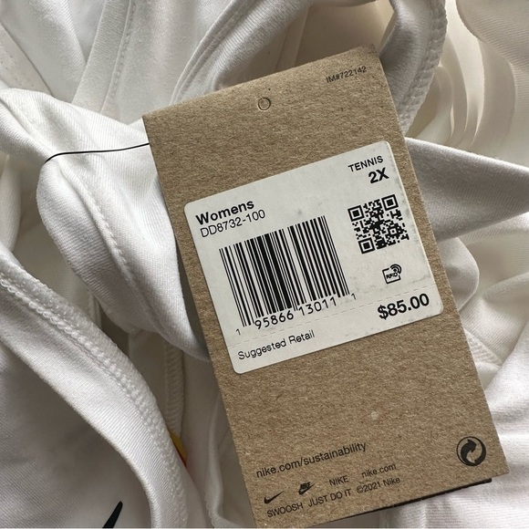 NWT Nike NikeCourt Dri Fit Victory Tennis Dress (Plus Size) Size 2X - Picture 6 of 10